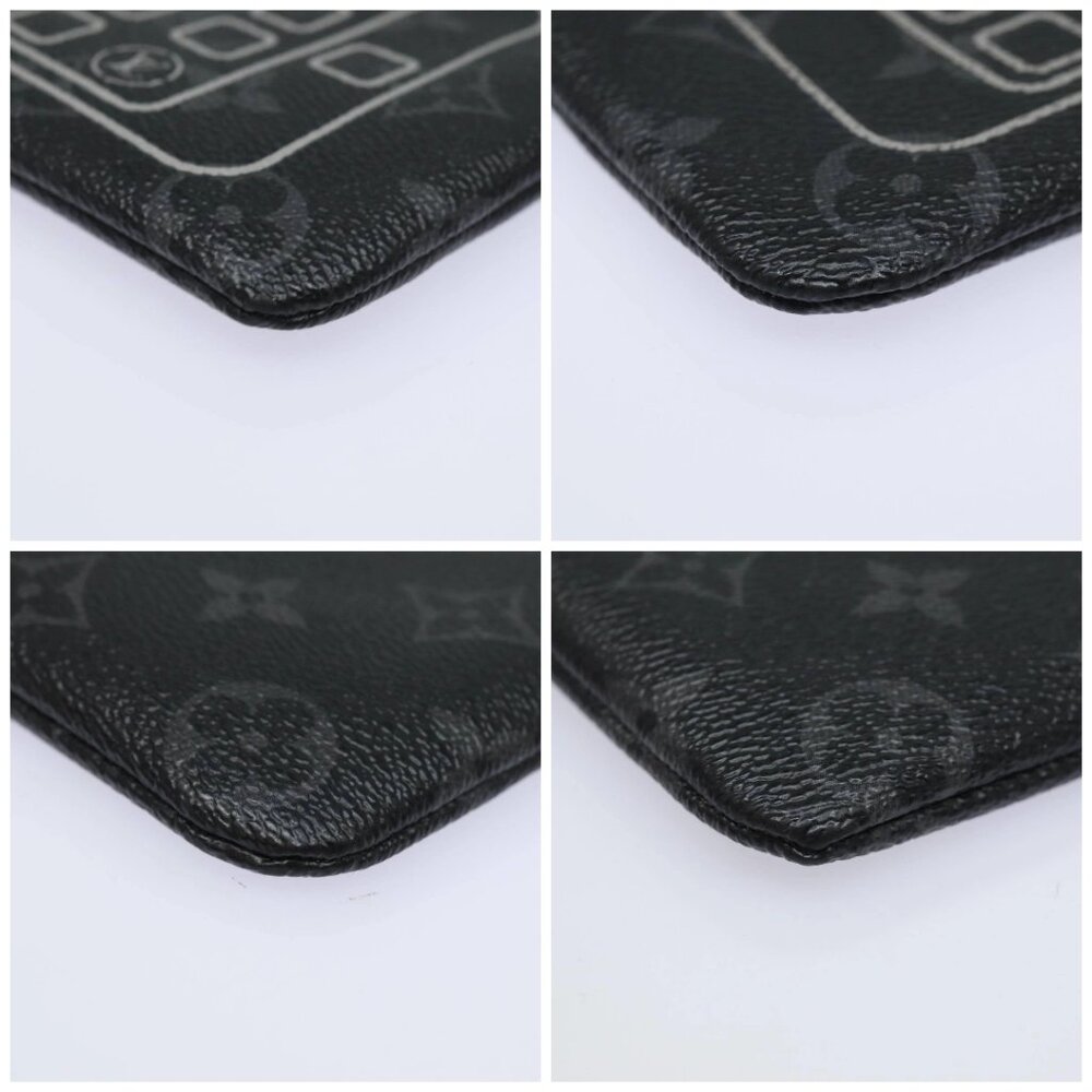 LOUIS VUITTON Monogram Eclipse Fragment iPhone Case M64433 LV Auth 82480 - Picture 14 of 16
